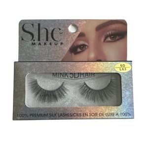 3 FOR $20 ARDENE She Makeup Mink 5D Hair 100% Premium Silk Lashes